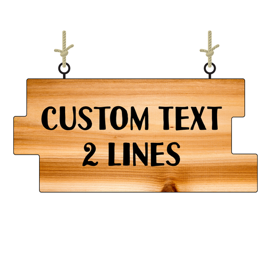 Reclaimed Pallet Wood Custom Sign